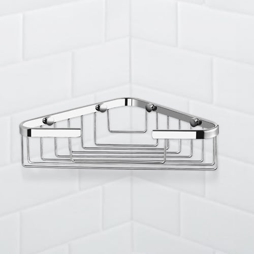 Chrome Corner Shower Basket Nameeks NFA023